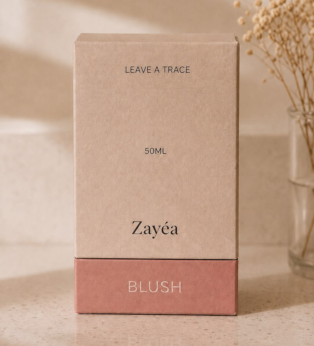 Zayéa Blush perfume box