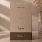 Zayéa Smoke perfume box
